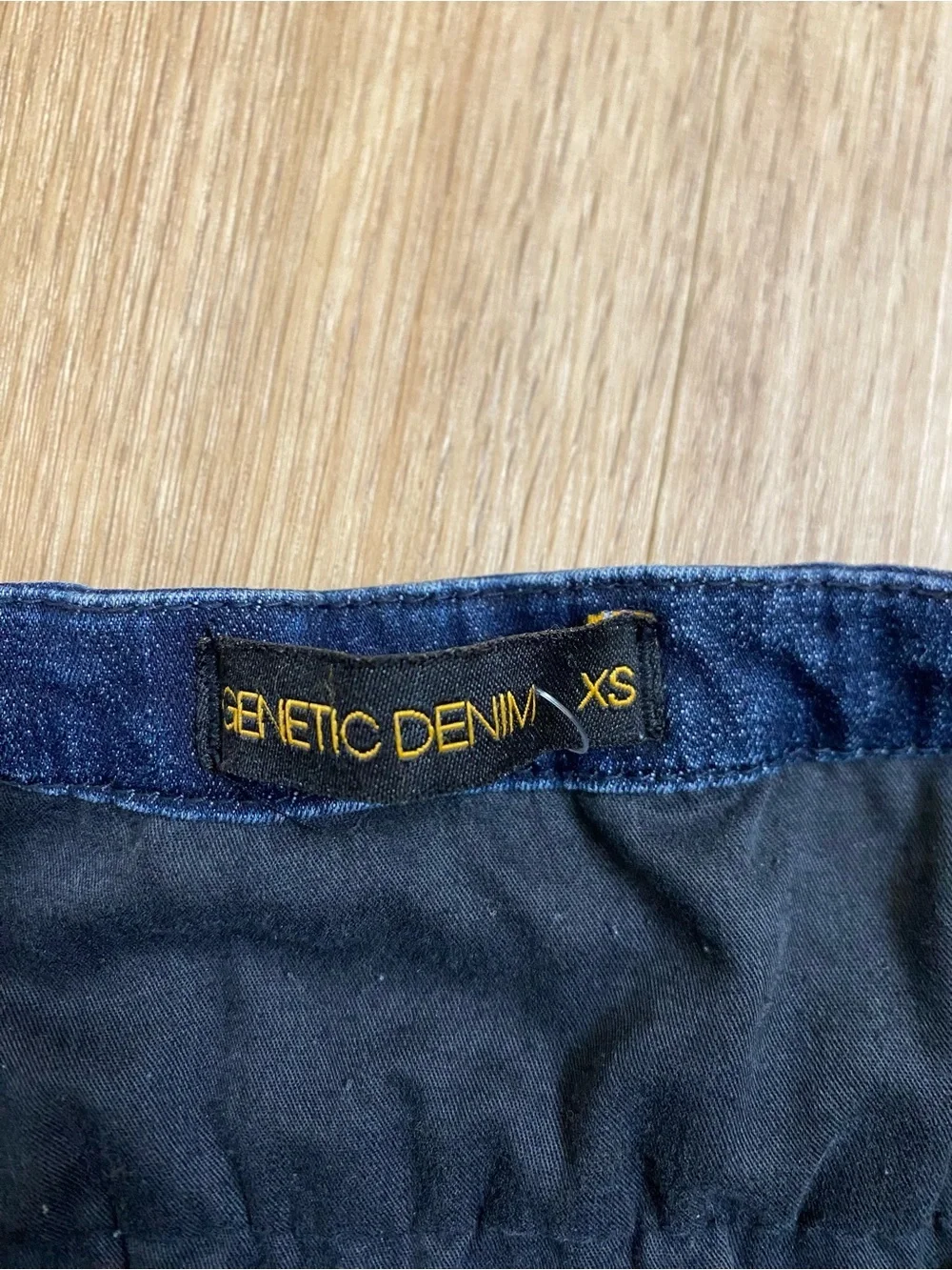 Genetic Denim Indigo Button-Front Denim Sundress